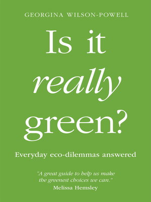 cover image of Is It Really Green?